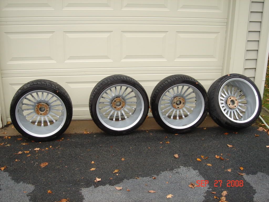 17" Sport Edition Wheels and Tires (look like Alpina wheels) 4 x 100